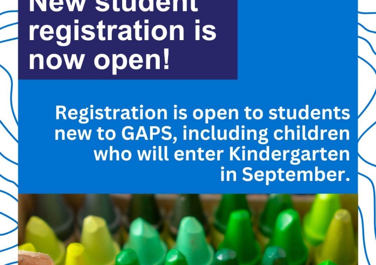 New student registration is now open! / ¡Las inscripciónes ya están abiertas para nuevos estudiantes!